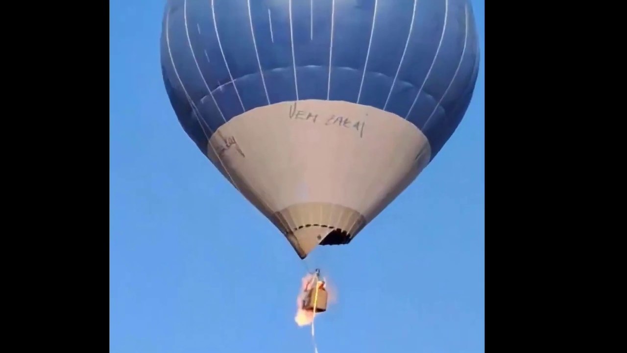 Husband, 50, and wife, 38, perish in hot air balloon fire over Mexico City ruins - and their daughter is hospitalized after she jumped from the burning basket: Posed for family picture moments before