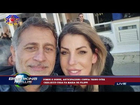 Uomini e donne, anticipazioni: coppia Trono over crisi.Ecco cosa fa Maria De Filippi