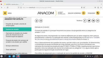 Preparação para o exame de radioamador de categoria 3 - Parte 1