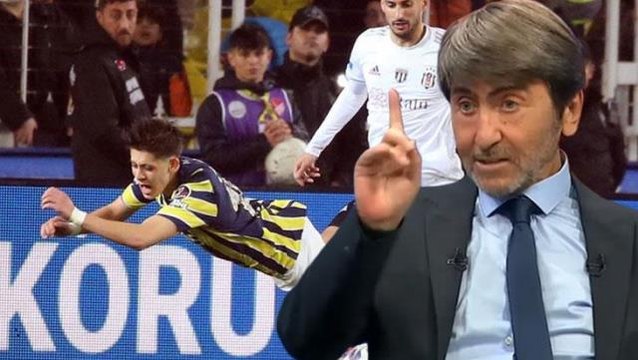 Rıdvan Dilmen'den Arda Güler'in penaltısı için olay yorum: Sarı kart görmeliydi