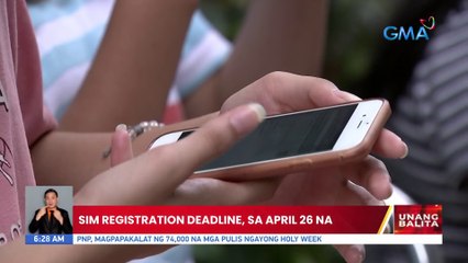 Urgent: SIM Registration Deadline Extended to April 26 📅