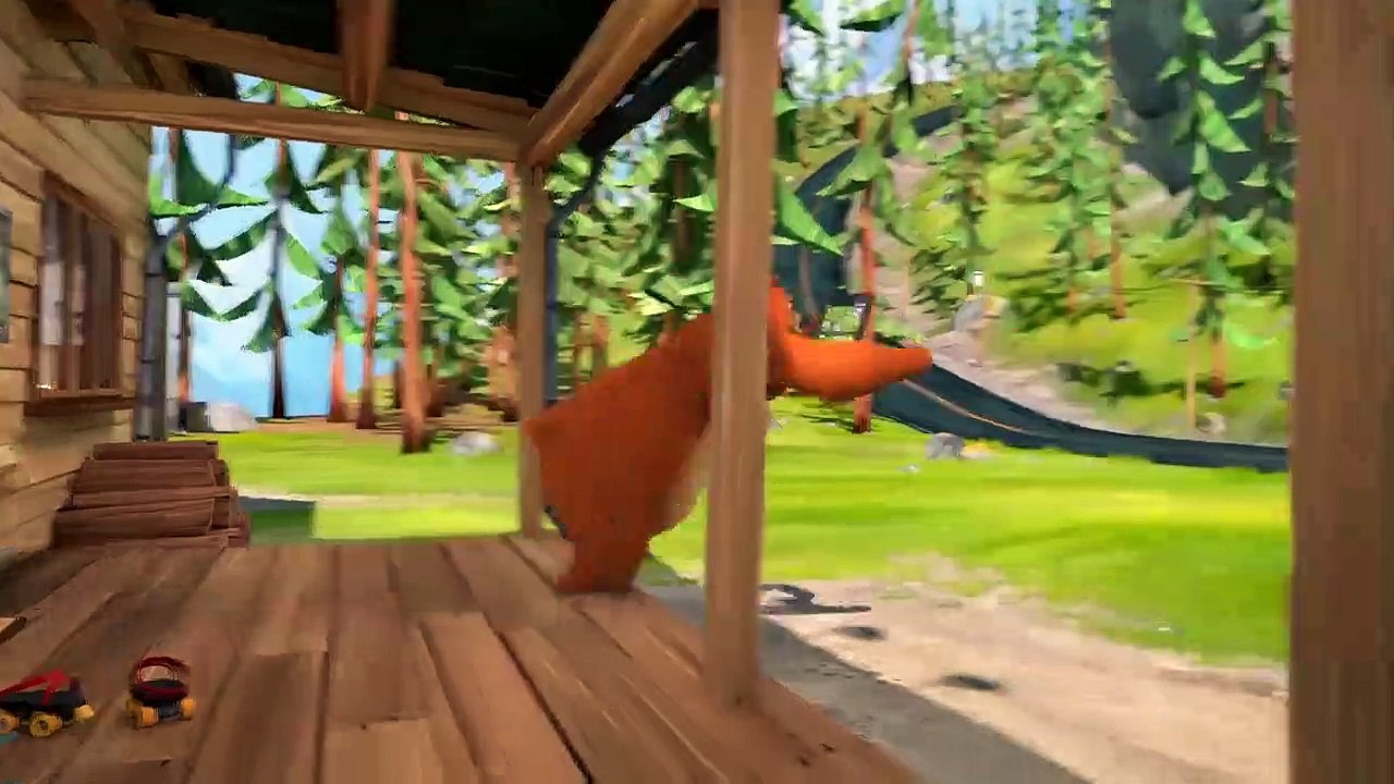 Mr Bean visits Grizzy and Lemmings - Fan made video