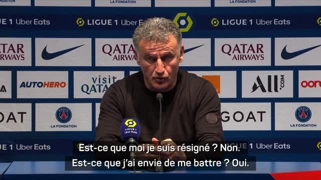 29e j. - Galtier veut un autre comportement et une réaction forte contre Nice