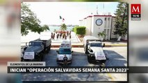 Operación Salvavidas Semana Santa 2023' inicia en el estado de Yucatán