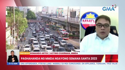 Paghahanda ng MMDA ngayong Semana Santa 2023 | UB