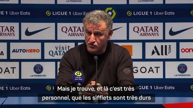 29e j. - Galtier défend Messi face aux sifflets et aux critiques