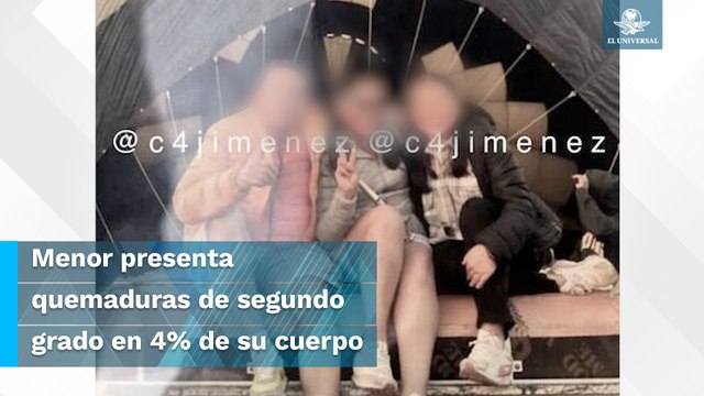 Reportan estable a niña sobreviviente del accidente en globo aerostático en Teotihuacán