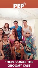 Here Comes The Groom cast and float at the 2023 Summer MMFF Parade of Stars #shorts #pep