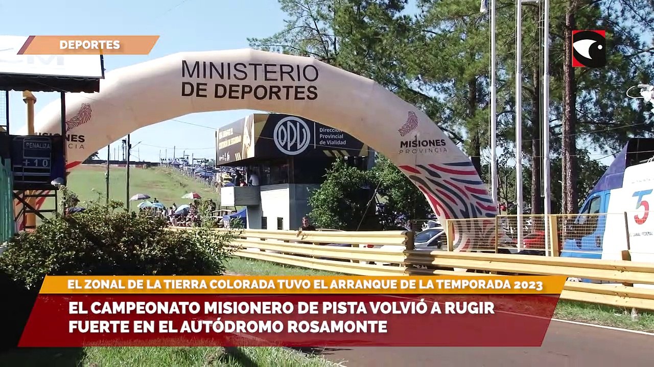 El Campeonato Misionero de Pista volvió a rugir fuerte en el Autódromo Rosamonte