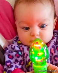 Hilarious Baby's Reaction to Toy - Try Not To Laugh Challenge