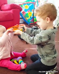 Cute Babies After Getting Glasses For The First Time