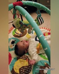 Funniest Baby and Daddy At Home Alone