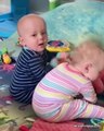 Hilarious Baby Trolling Their Siblings