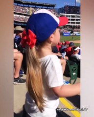 Funniest Baby First Time Go To Stadium With Daddy