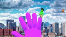 Hulk Vs Godzilla Fight Finger Family Rhymes   Hulk Vs Dinosaurs Cartoons For Children Finger Family
