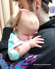 Funny Sweet Baby And Daddy Moments - Cute Baby Video