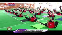 Stick Yoga Training For Women In Nalgonda _ V6 Weekend Teenmaar