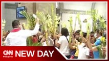 Catholic faithful flock to Manila Cathedral for Palm Sunday mass