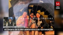 Menor lesionada tras incendio de globo en Teotihuacan está estable: Salud de Edomex