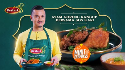 Sedapnyaa Dato’ Fazley Masak Ayam Goreng Rangup Bersama Sos Kari