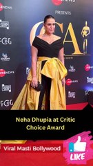 Neha Dhupia at Critic Choice Award