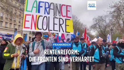 Französische Rentenreform: Fronten verhärtet, extreme Rechte legt zu
