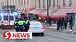 Bomb kills Russian war blogger in St Petersburg cafe