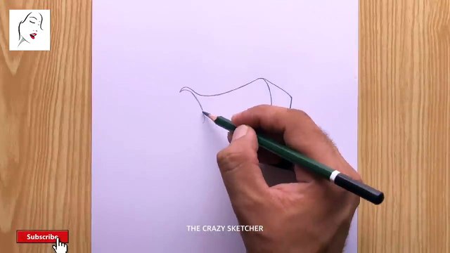 Girl with Face Mask Drawing _ Best Friend Drawings _ How to Draw a Girl with Mask - step by step
