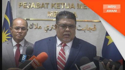 Angkat sumpah Exco Melaka diadakan Rabu - Ab Rauf