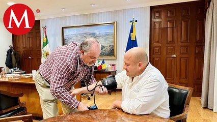 Recibe Alfaro el alta médica, se incorporará a las actividades de su agenda