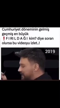 Cumhuriyet tarihinin gelmiş geçmiş en büyük fırıldağı kim?'