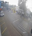 Câmera de segurança flagra acidente em Apucarana
