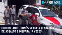Comerciante chinês reage à tentativa de assalto e dispara 19 vezes