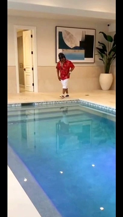 Midiendo mi piscina.