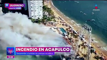 Semana Santa en Acapulco inicia con incendio y balaceras