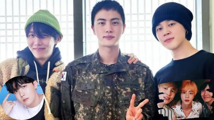 BTS Jin talks about J-Hope and Jimin in his first social media post after enlisting in the military.