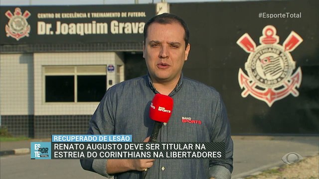 Renato Augusto deve ser titular na estreia do Corinthians na Libertadores 04/04/2023 18:22:04