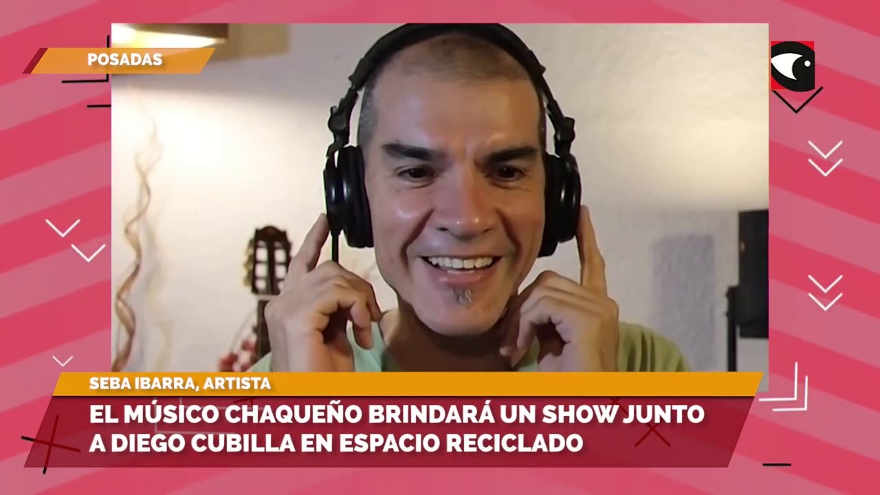 Seba Ibarra se presentará con un show musical este jueves junto a Diego Cubilla en Espacio Reciclado