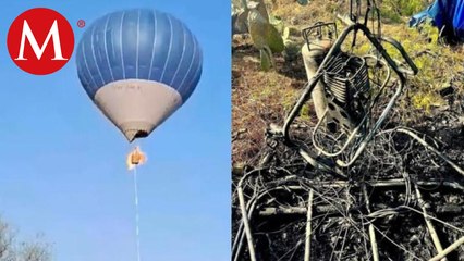 Piloto del globo aerostático ingresa de nuevo al hospital en Edomex