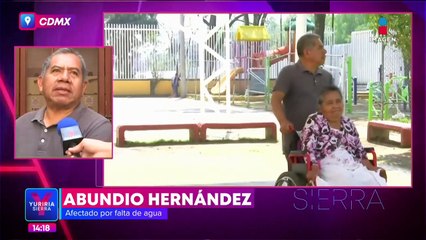 Escasez de agua en la CDMX obliga a habitantes a modificar sus hábitos
