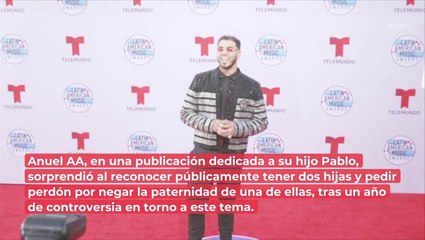 Tras negarla, Anuel AA reconoce que tiene dos hijas: "me fallé yo mismo"