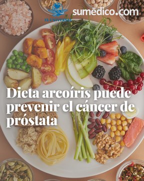 Dieta arcoíris puede prevenir el cáncer de próstata