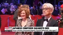 Japanese Oscar-winning composer, Ryuichi Sakamoto, dies aged 71