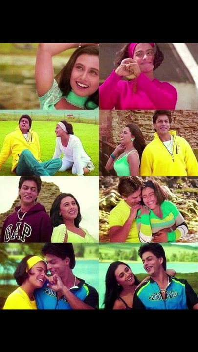 "Unveiling the Iconic Trio: Kajol, Rani, and Shahrukh in Kuch Kuch Hota Hai"
