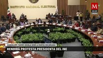 Así será la toma de protesta de la nueva presidenta y tres consejerías del INE