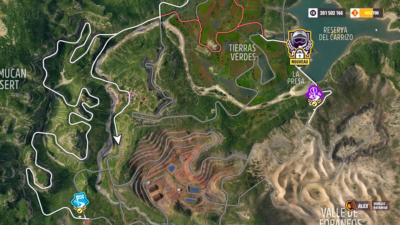 Forza Horizon 5 canyon panneau danger