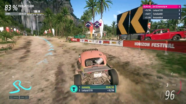 Forza Horizon 5 horizon raptors cascada fuerte