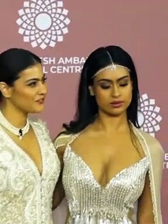 Nysa Devgan gets a warm hug from Rekha as she arrives with mom Kajol at NMACC day 2 event