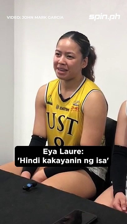 Eya Laure shares team mentality on UST's big win over La Salle
