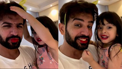 Tara Bhanushali Jai Bhanushali Red Lipstick लगाकर Funny Video Viral | Boldsky